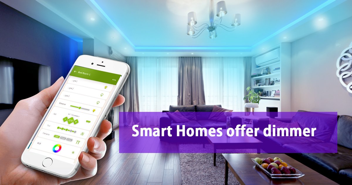 Cairos Smart Homes offer dimmer, a universal dimming module comprising of built-in power metering. Click to know more.  bit.ly/2CrsPdt #dimmer #light #smarthome #homeautomation #interior #homedesign