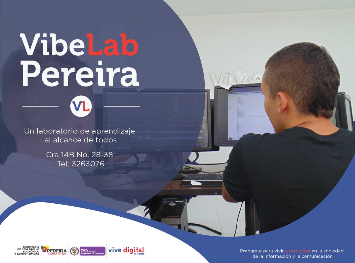 ViveLabPereira's tweet photo. Muy pronto estaremos presentando jóvenes Pereiranos con talento en animación en 3D y producción musical. #ViveLabPereira https://t.co/UrZSpQiIY8