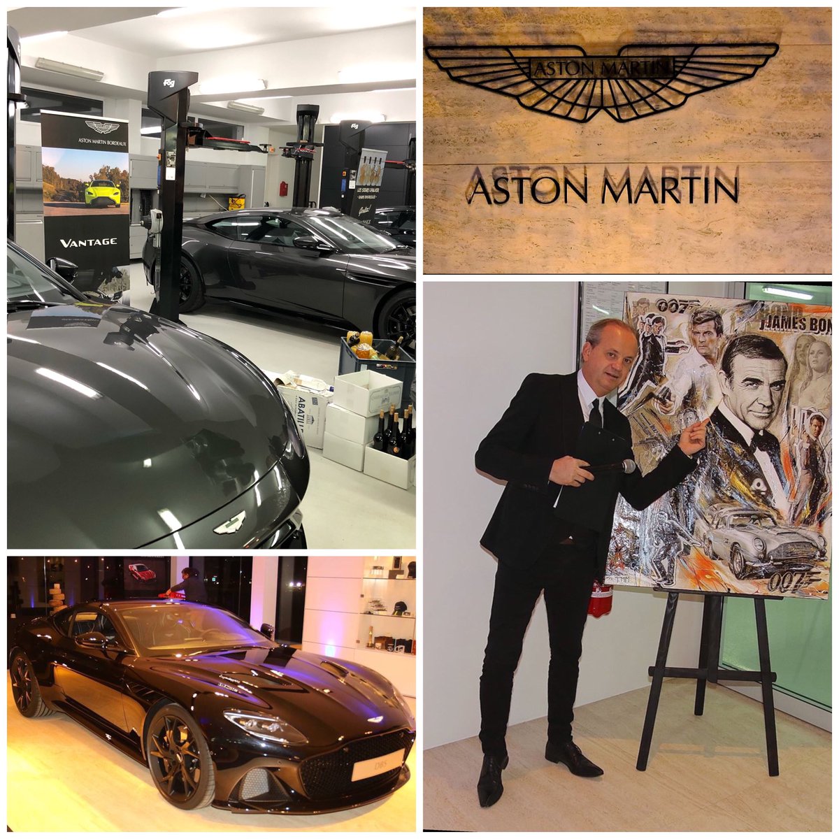 AlainBertoni's tweet photo. Maître de Cérémonie Soirée Premium   Chez Aston Martin. https://t.co/W1LJHcckgY