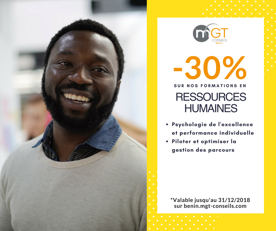 MGTBenin's tweet photo. Votre #entreprise fonctionne mieux avec des professionnels épanouis ! Inscrivez-vous aux #formations de @MGTBenin pour révéler le potentiel de vos employés. ⚠️ ATTENTION : Nos formations en #RessourcesHumaines sont à -30%  jusqu'au 31/12/2018 ! https://t.co/zBCZ6eRKPq https://t.co/bQkKTzm9TF