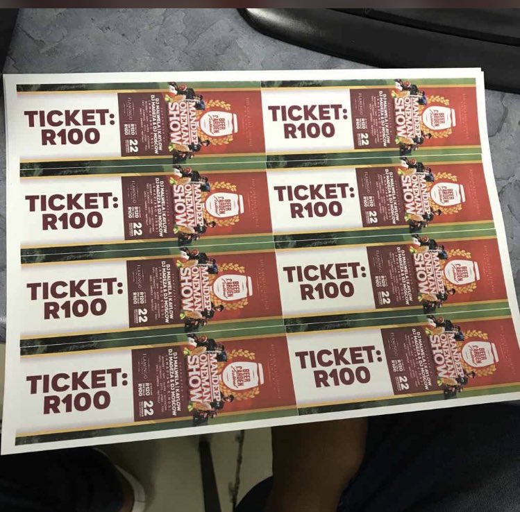 LesegoKantani's tweet photo. Pre sale Tickets for the @ManDeepOneManS are available from the man himself @LebsMosemeng. Drop him a Dm should you want one.
#ManDeepOneManShow 22 December 2018. https://t.co/KohdaeQFmR