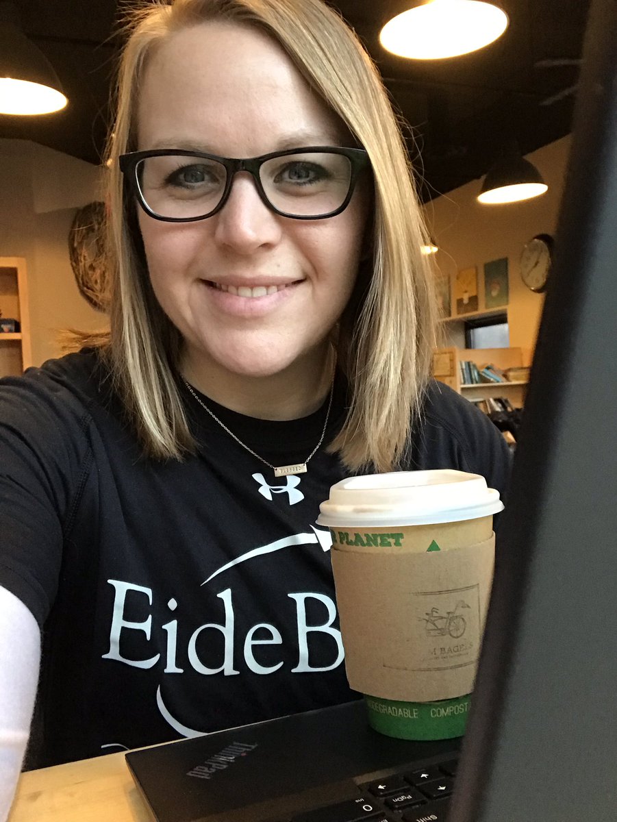 jaymeemjean's tweet photo. #EideLike to fuel up with @Tandem_Bagels before volunteering for @GMAUnitedWay this morning. #InsideEB https://t.co/KWnRBa2wB2