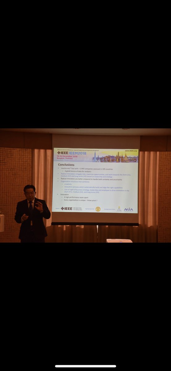 InnoSurvey's tweet image. @InnoSurvey data used to publish our first @IEEEorg in an international conference in Bangkok. Radical #innovators are more structured than incremental innovation, mitigate risks by working in all 3 horizons aligning their strategy leadership and capabilities.