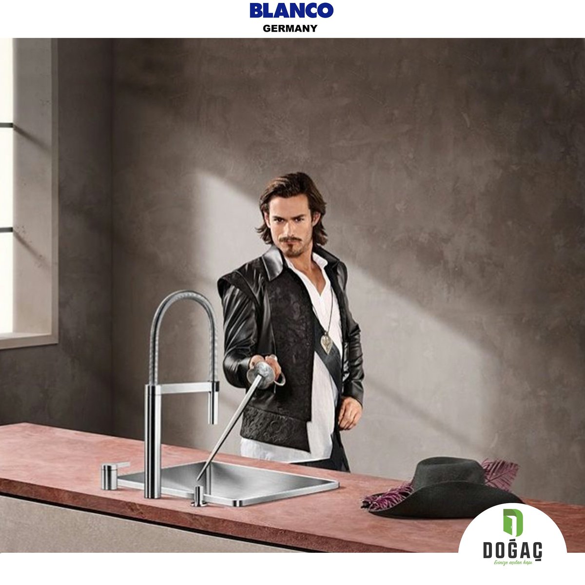 dogacyapi's tweet photo. Blanco'nun eviye ve armatürleri bir kılıç kadar sağlam.

#doğaçyapı #evinizeaçılankapı #denizli #blanco #germany #ev #mutfak #eviye #armatür #sanat #home #kitchen #sink #armature #art #homedesign #homesweethome #homestyle https://t.co/noae1Jx3W4