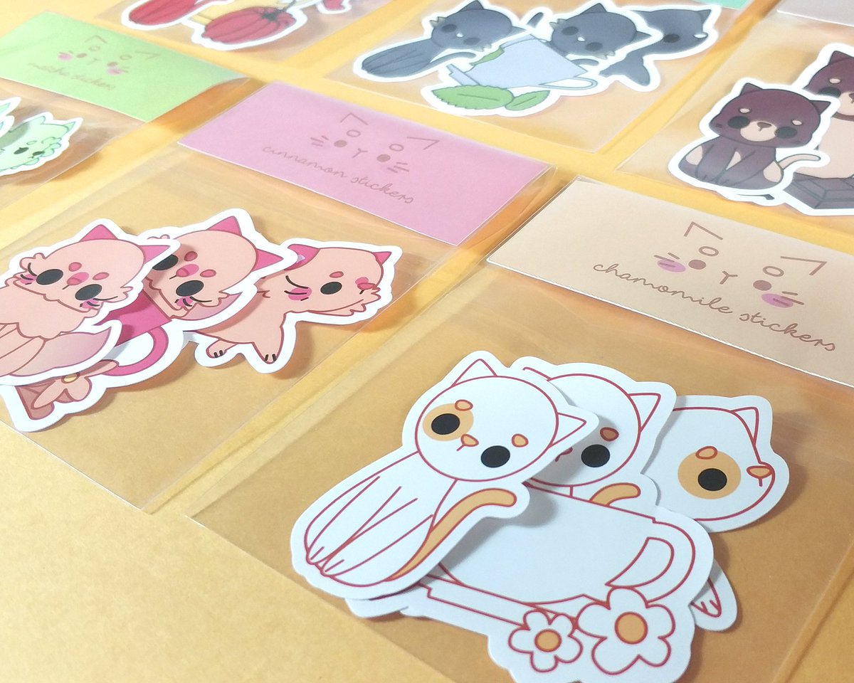 fran_berbegal's tweet photo. I'm in love with my new sets of the Tea Cats 😻 select your favourite or all at my Etsy shop . Link in profile. ✨https://t.co/9HKUGxZz0l✨
#love #plannerstickers #catsillustration #illustration #vectorcats #stickers #stickeraddict #stickerscats#cute #diecutstickers #etsy https://t.co/XKhADHT8s4