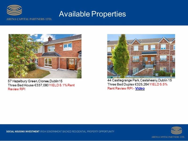 ArenaCapital's tweet image. Social Housing Investment- Government Backed Residential Property Opportunity.

A Unique Investment for Pensions and Income Seeking Investors!

If you would like to contact us about our current property listing 17/12/18 please call on
(01) 842 7599 or email info@arenaproperty.ie