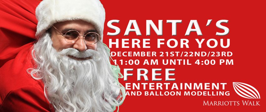 MarriottsWalk1's tweet photo. We're very excited, Father Christmas will be here with a few of his festive friends, including balloon modellers, taking a short rest from all the presents... 

FREE EVENT: 21-23 Dec 11am - 4pm

#Santa #Christmas #Events #Witney #WitneyHour #KeepitLocal https://t.co/VaB09AvV4m