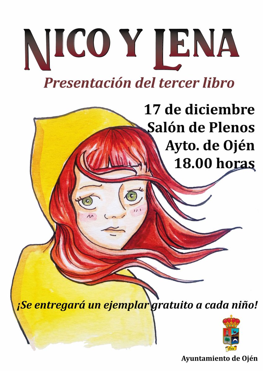 AytoOjen's tweet photo. 📢 RECUERDA 📢
Hoy celebramos en #Ojén el #DíadelalecturaenAndalucía:
📚 Lectura de alocución ciudadana
📚 Entrega de premios del 6º Certamen de Cuentos de Navidad
📚 Entrega de premios a los mejores lectores de 2017
📚 Presentación de la última entrega de "Nico y Lena" https://t.co/AZ0AaBi9EB