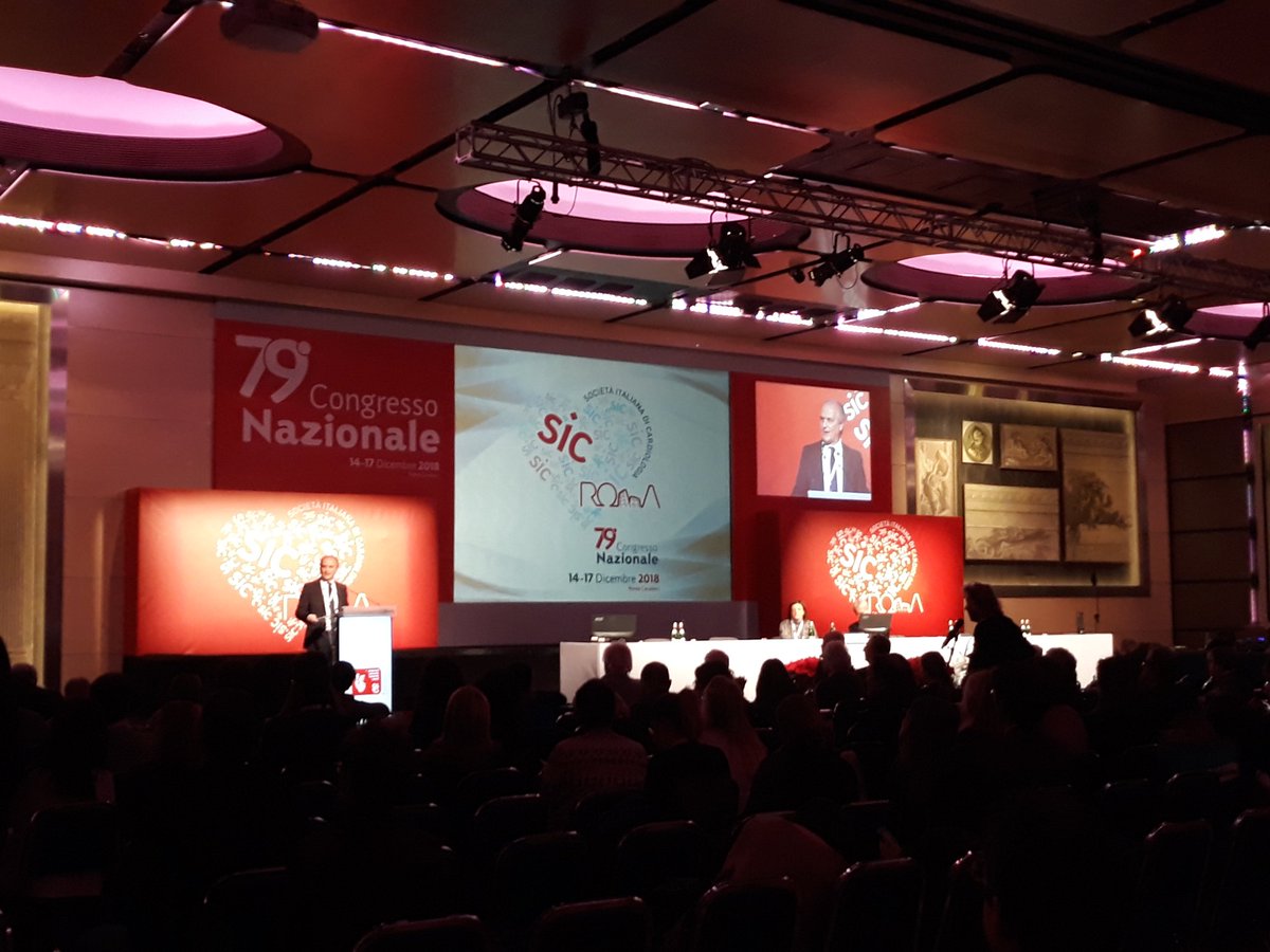 SilCastelletti's tweet photo. Busy early session on cardiomyopathies during the last day of the #SIC2018 #SICCongress #ItalianSocietyOfCardiology #cardiomyopathy @Cipeciop1964 @pelliccia_f @CrottiLia @glimongelli @IndolfiCiro @m_piepoli @MarcoMetra @GiuseppeGalati_ #Genetics https://t.co/CYG6Zse3fw