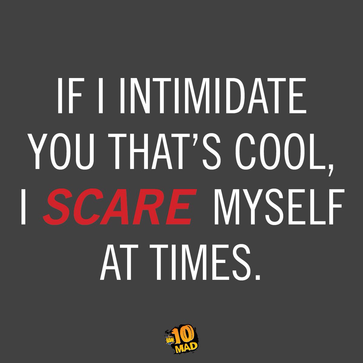 BAMSPointMMA's tweet photo. Sometimes you can be too 'nice' for your own good! --- #GetScary #10MAD #HealthyLifestyle #ThinkPositive #ThrowHands #RealTalk #Motivation #Inspiration #Determination #PointMMA #FitFam #Workout #HustleHard #TooSmooth #CoolMeme #GetInspired #ProgressEachDay #MondayMotivation https://t.co/dhn1sBKvFc