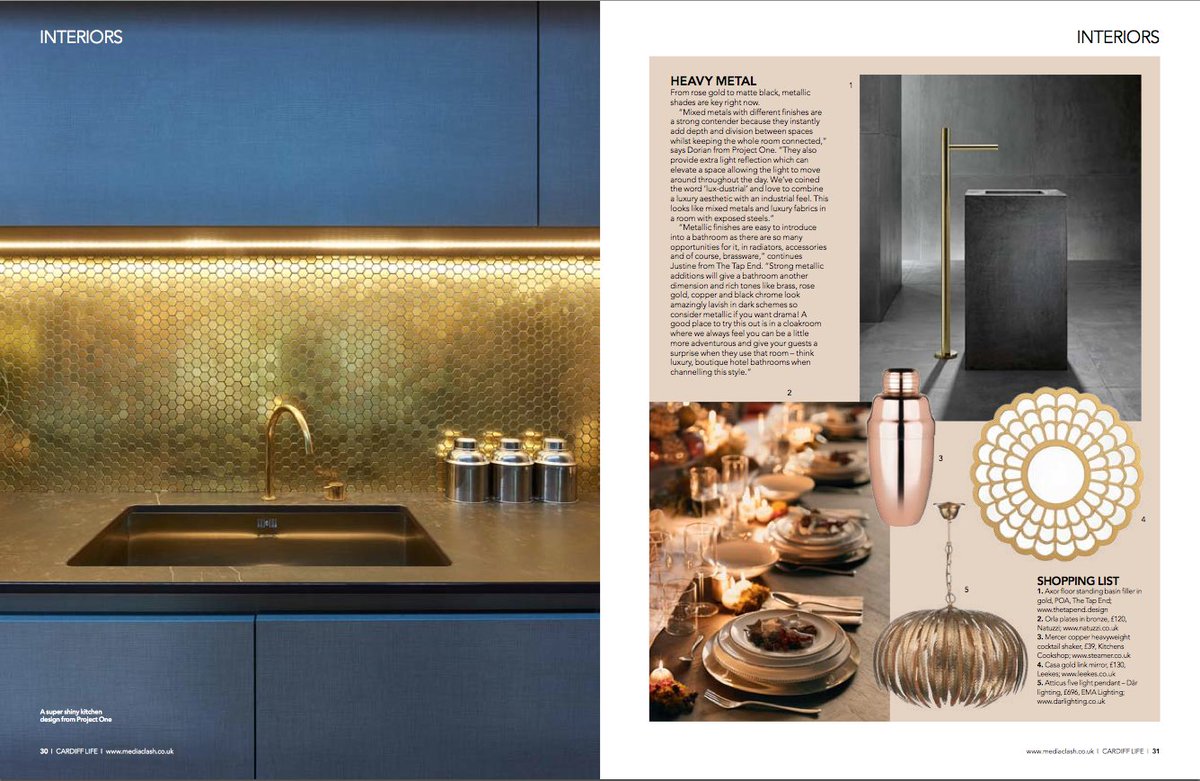 For all the latest trends for your home check out our latest issue! <a href="/myprojectone/">Project One</a> <a href="/PlaceForHomesUK/">The Place For Homes</a> <a href="/homebykirsty/">home bykirsty</a> <a href="/chalkhouseint/">Chalkhouse Interiors</a> <a href="/NatuzziCardiff/">Natuzzi Cardiff</a> <a href="/Lisavalhome/">Lisa Valentine Home</a> <a href="/EmilyMarlin1/">EmilyMarlin</a> <a href="/SianElinDesign/">Sian Elin</a> @tpfurniture <a href="/TheTapEndDesign/">The Tap End</a> <a href="/EMALightingUK/">EMALighting</a> ow.ly/65gK30mXxMk