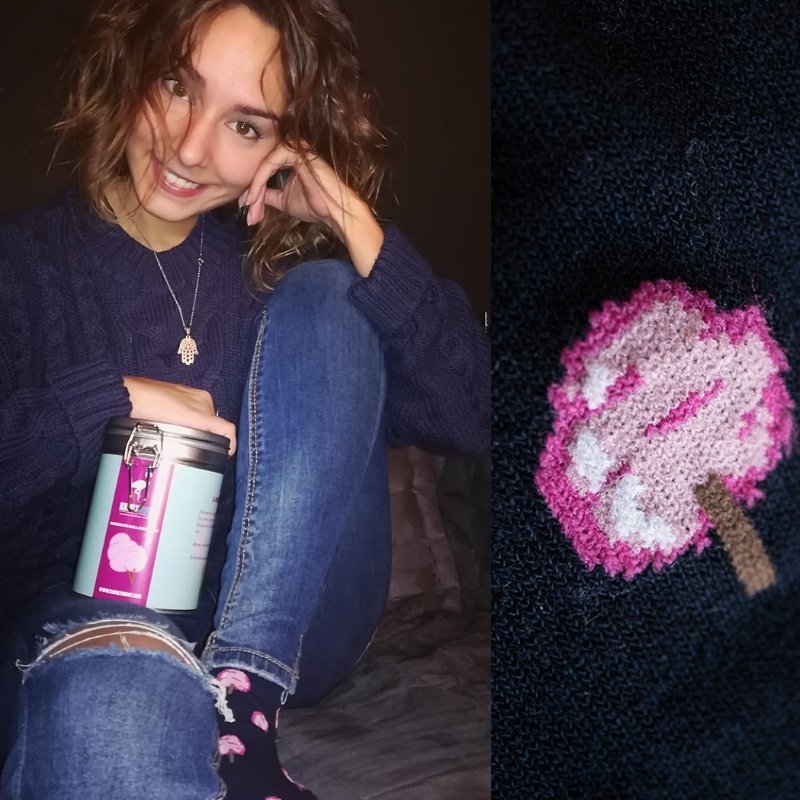 kinglymove's tweet photo. 🤩😍Yo elijo mis calcetines con OLOR A ALGODÓN DE AZÚCAR
¿A qué huelen los tuyos? 🍍🍪🍇🌹🍹🍭🍦
#emocionatuspies #kinglymove #KM #calcetinesconolor #sediferente #moda https://t.co/wrtg5O4aVd
