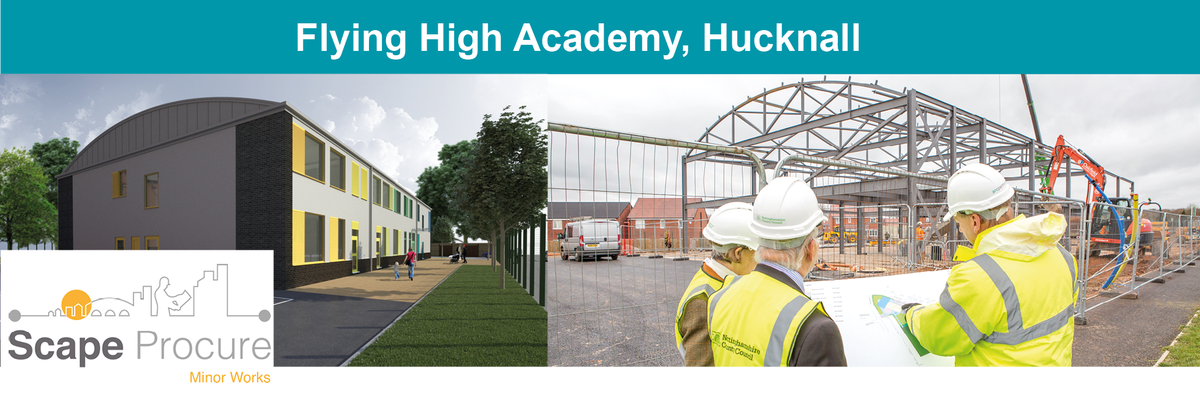 kierconstruct's tweet photo. Hucknall Primary School's new building is well under way #kiernotts working with @arcpartnership to deliver this exciting @Scape-group project https://t.co/gYaAusyvyh