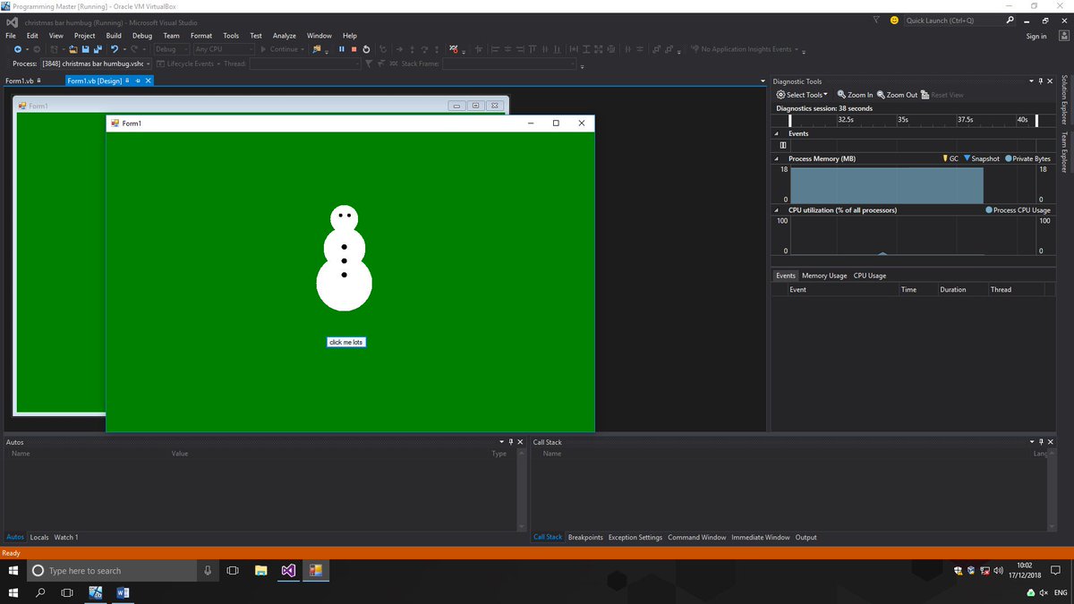 MrsVFosterCS's tweet photo. Do you want to build a snowman?...
That is exactly what my year 11's did first period today. Drawing snowmen with https://t.co/CgQUWeLidp code.
#computerscience #christmaslesson #codedsnowmen https://t.co/OC27ZzXYC6