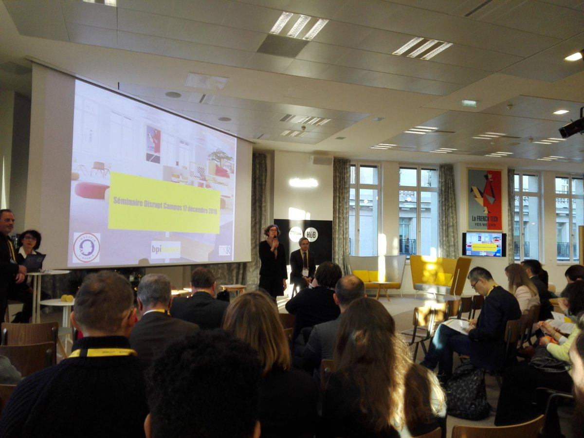 scaron20's tweet photo. Séminaire des 17 lauréats #disruptcampus @bpifrance @imtfrance https://t.co/t3ER937yYs