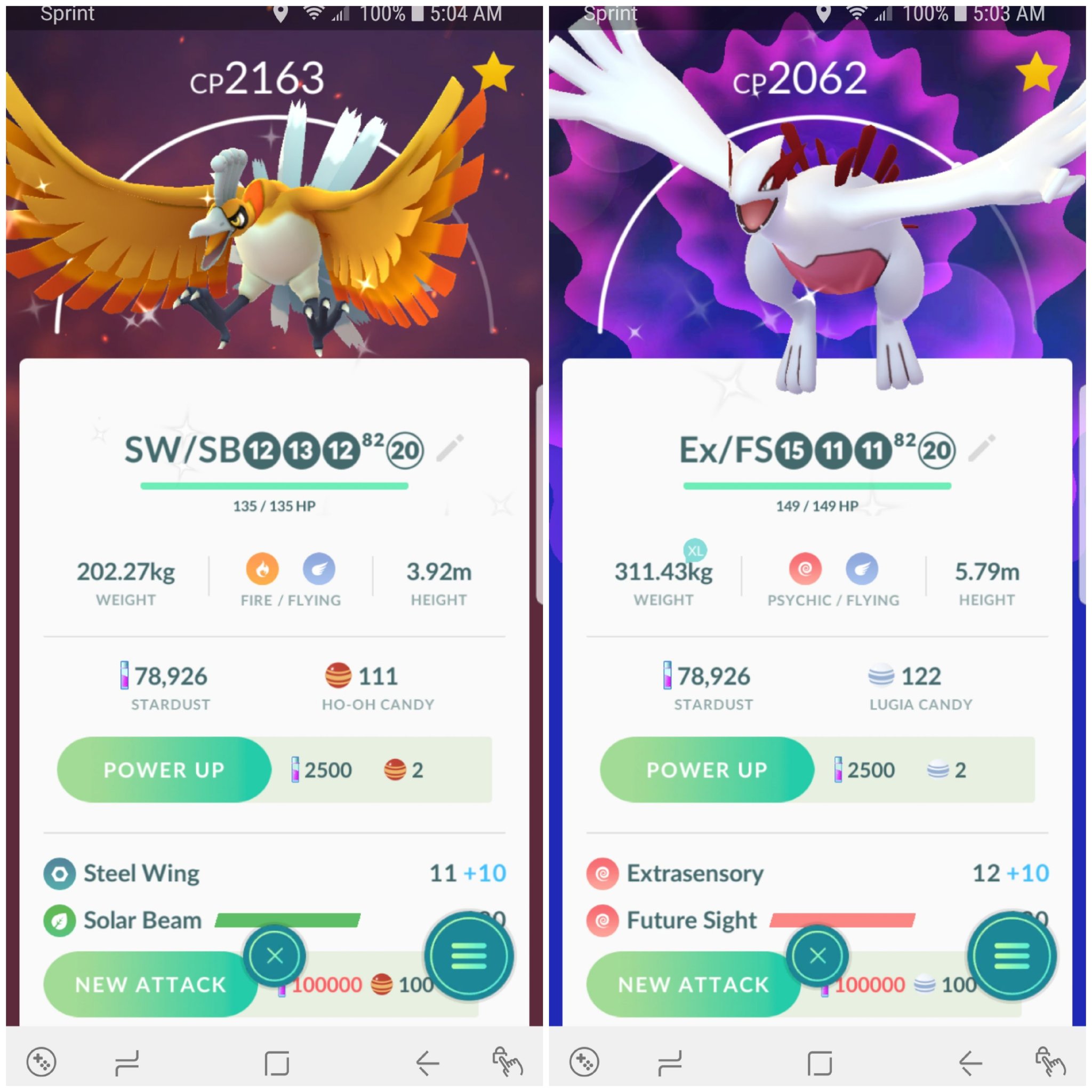 SPRCHIK on X: Weekend results for #Lugia & #HoOh: 14 Lugia caught