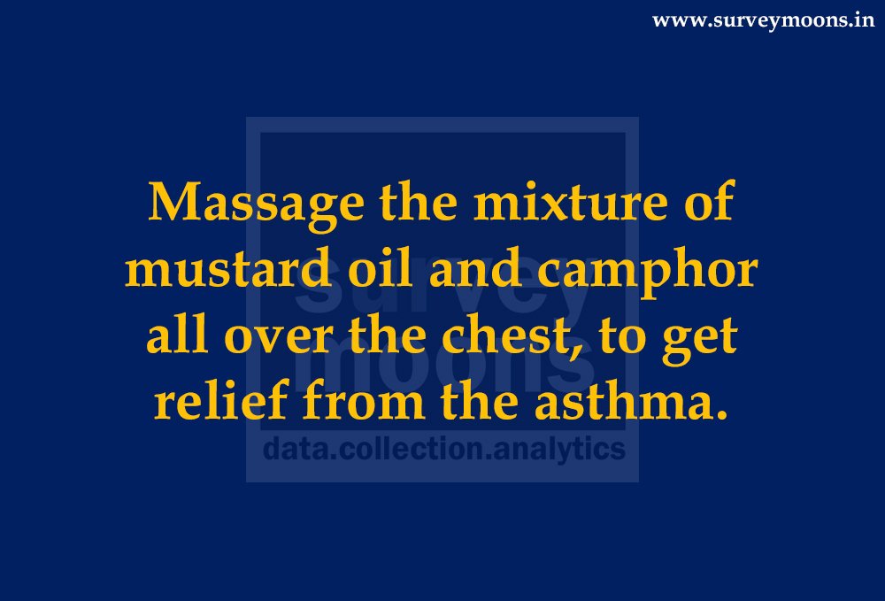 surveymoons's tweet photo. #asthmareliever #mustard #camphor
#survey #datacollection #hitthetarget🎯 https://t.co/Z6nlUf9WKm