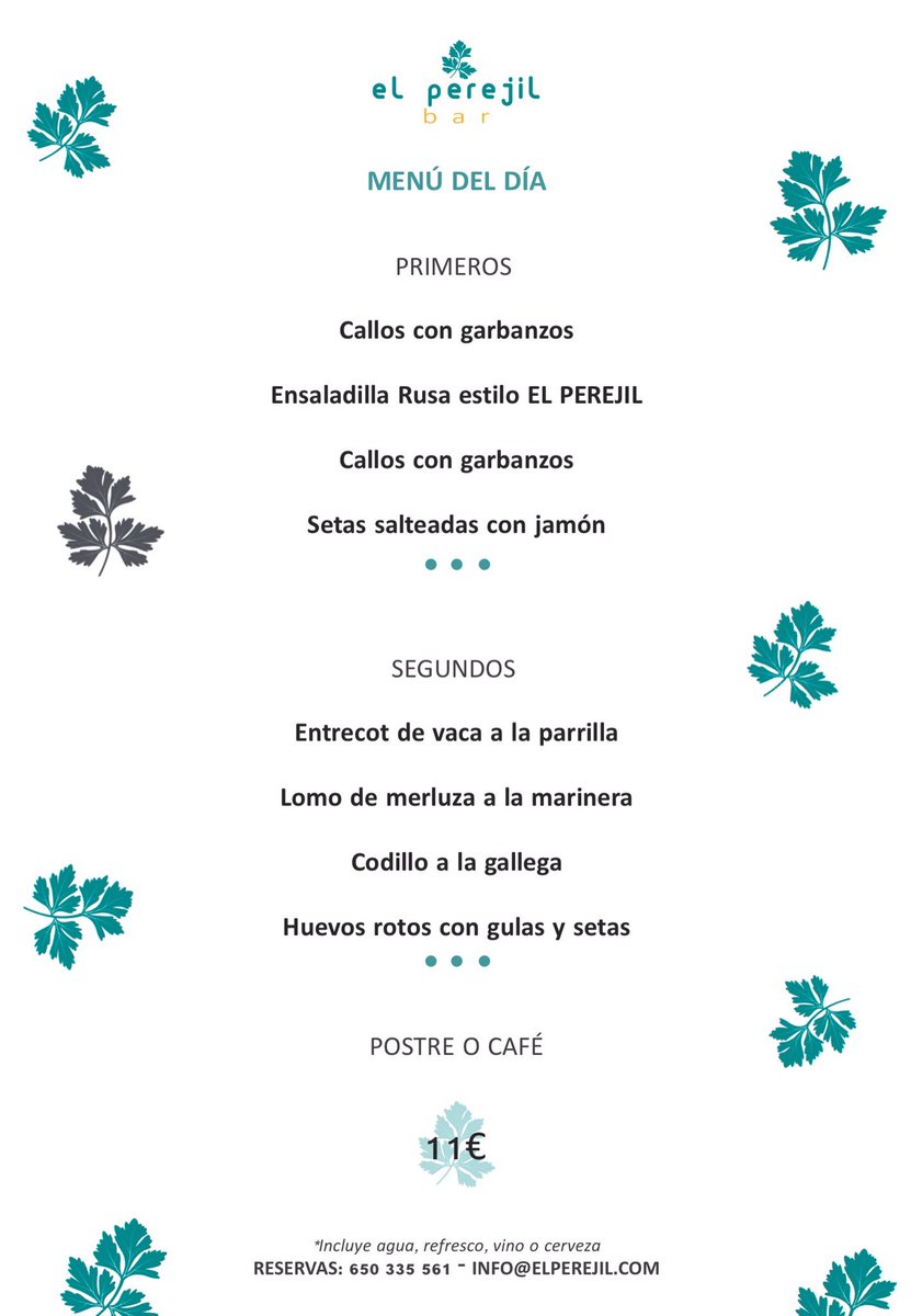 El Perejil Restaurante tweet media