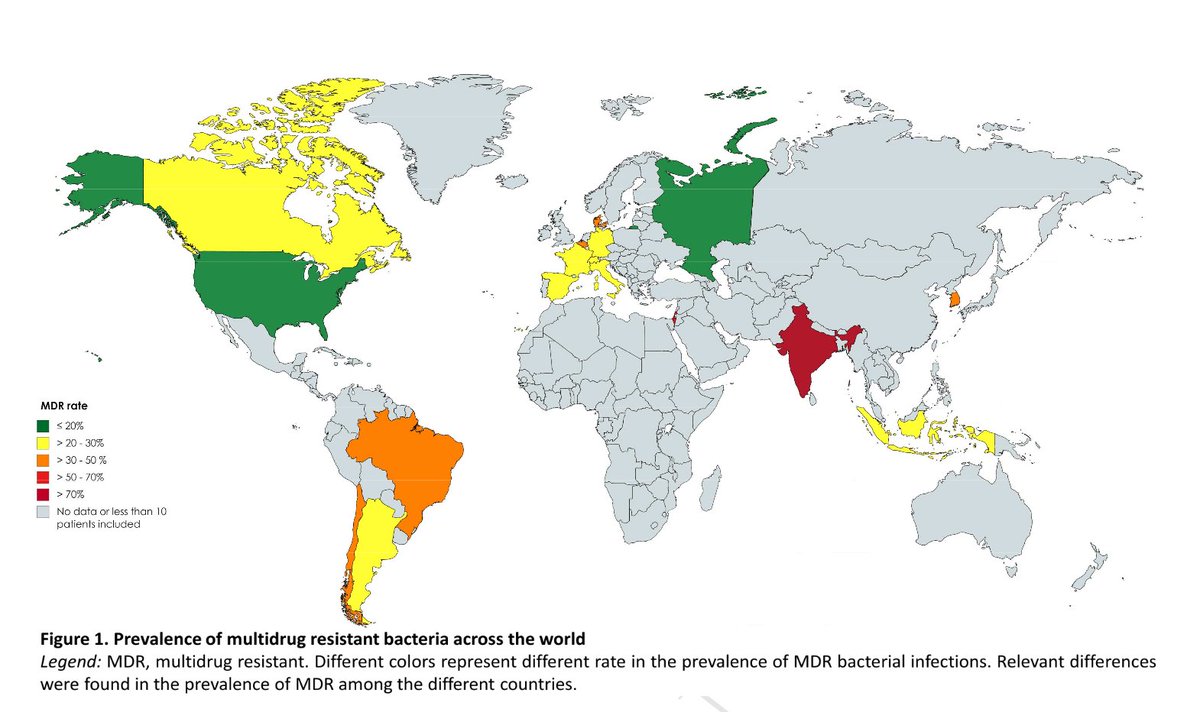 A worldwide study demonstrated that 34% of infections in cirrhosis are caused by multidrug resistant bacteria (MRB) bit.ly/2PEWGs0. These infections cause more frequently ALCF and death. Local antibiotic policies to reduce the rate of MRB are mandatory.