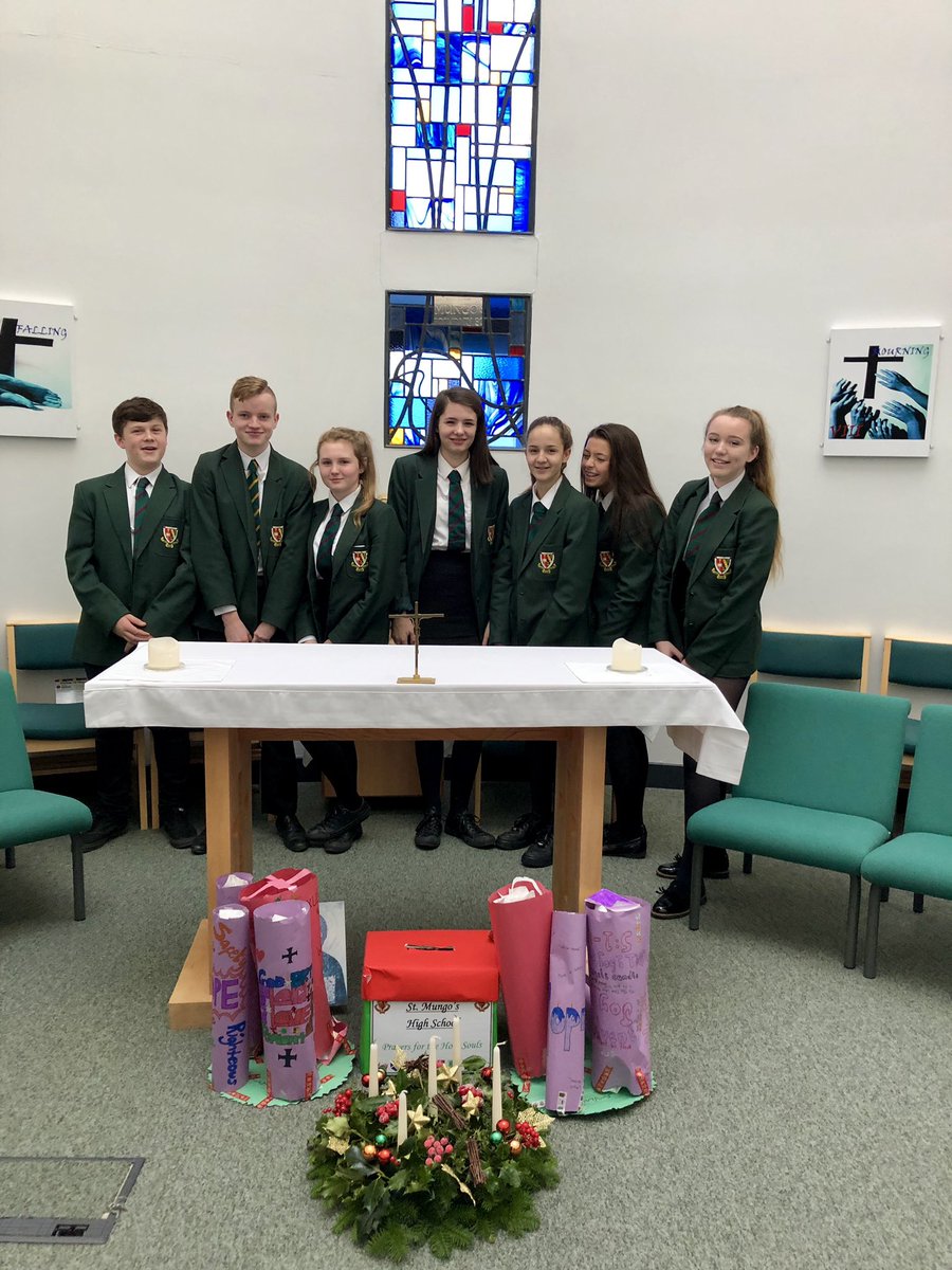 miss_keenan1's tweet image. #Advent2018 S3 taking their wreaths to the Oratory @StMungosFalkirk @StMungosRE