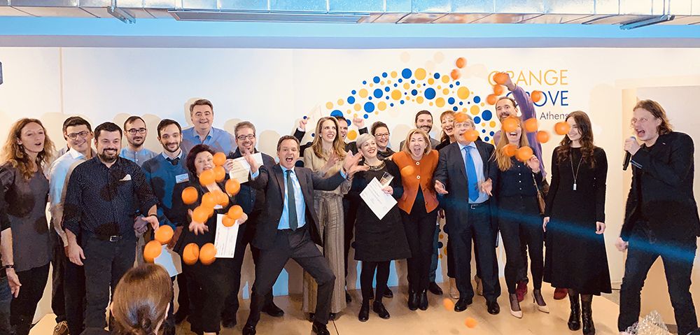 OrangeGroveGr's tweet photo. 10 days ago our startups from “Ideas That Change Us” Acceleration Programme, took the stage and shared their innovative ideas! Be sure to read on @startuppergr more details about that wonderful day!
https://t.co/eVMZ0BtmSk
#ideasthatchangeus #orangegrove #nnhellas https://t.co/BYzvWJKcka