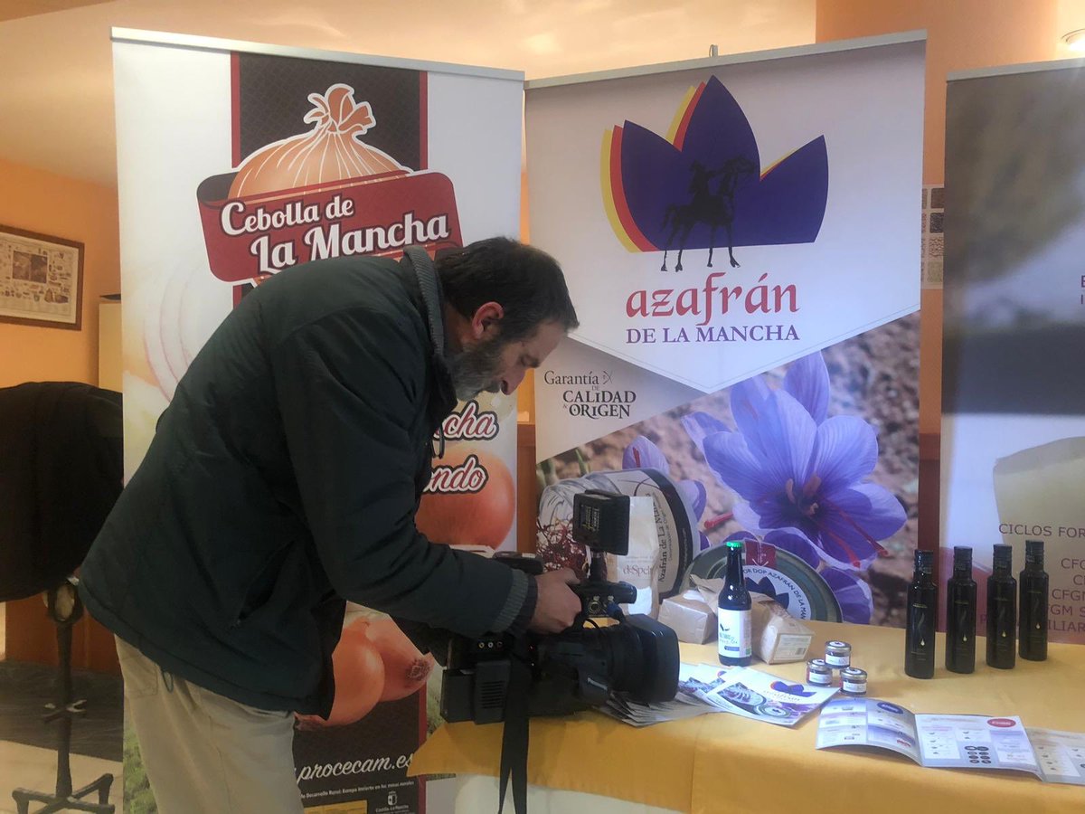 DOPAzafran's tweet photo. IV Jornadas Gastronomia Castilla-La Mancha Guadalajara

#Estápasando 
.
#AzafrándeLaMancha 
.
#GastronomíaconOrigenGuadalajara https://t.co/hkfztYUzb7