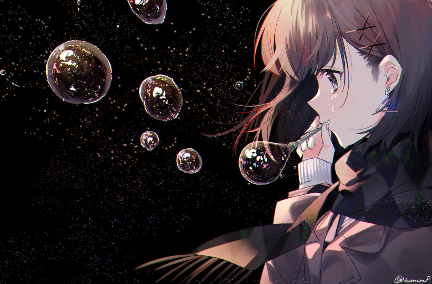 Anime&Art - #Images #Fanart #Anime #Sad #AnimeGirl