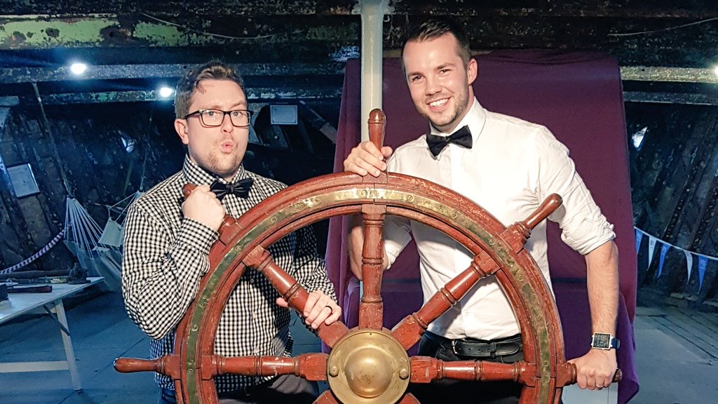 adeLOLpodcast's tweet photo. A great night aboard @CoClipper. Episode coming soon. #HeapsGoodHistory #Adelaide https://t.co/7nEC3OORQq