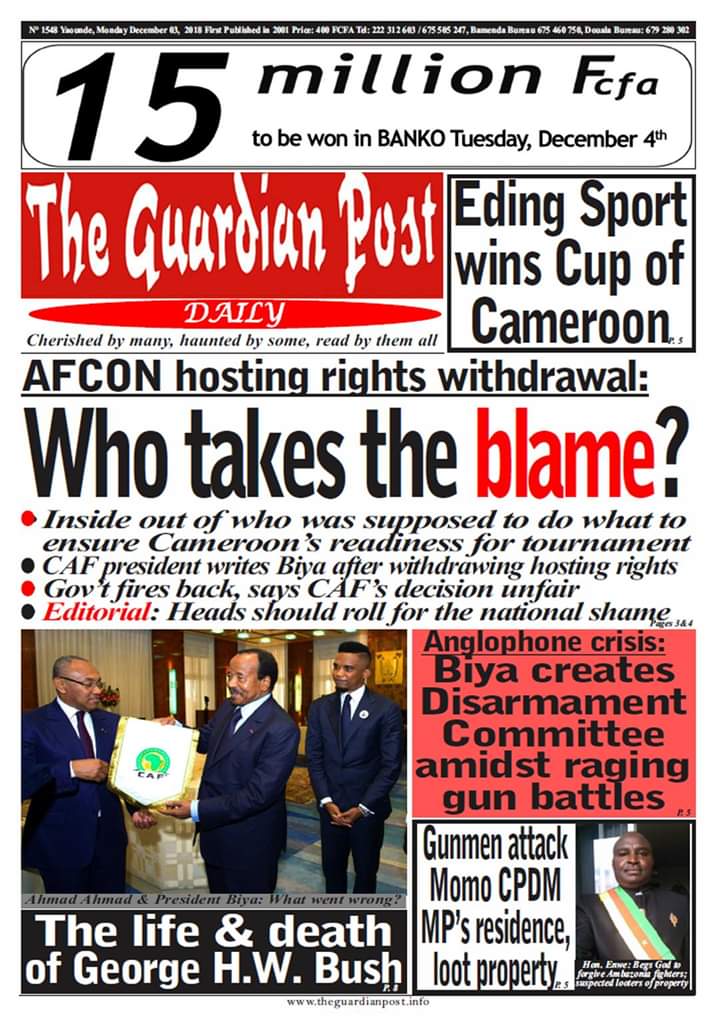 apeterbruce's tweet photo. #MondayMood It's never too late.
After dealing wt #dictator #PaulBiya 4 over 36yrs wt 7 more yrs recently added, @WorldBank now acknowledges dealing wt #MoneyLaundering  #LiesTelling #octogenarian #kleptocracy.
Would the #WB do the right thing by #emulating @CAF_Online's example? https://t.co/XeQhNLPBu0