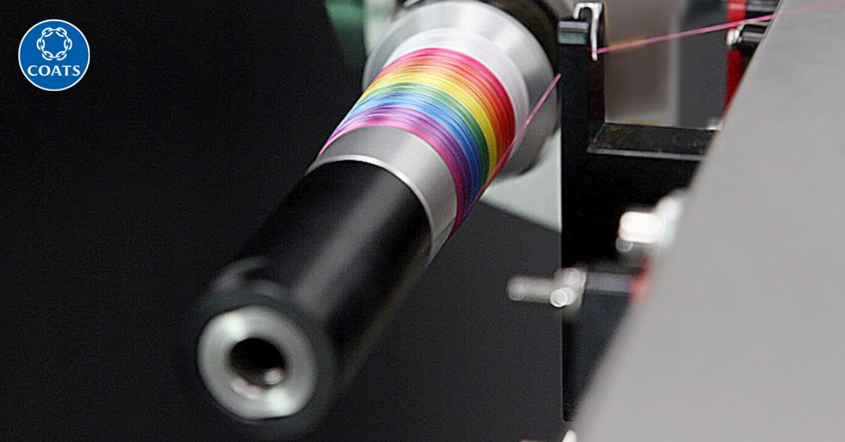 CoatsGroup's tweet photo. Disruptive technology has the potential to revolutionise the thread industry and waterless #DigitalDyeing will deliver on speed, innovation and sustainability. Read about our investment in #TwineSolutions https://t.co/tCaGLM3g25. https://t.co/SH0JjcJWNY
