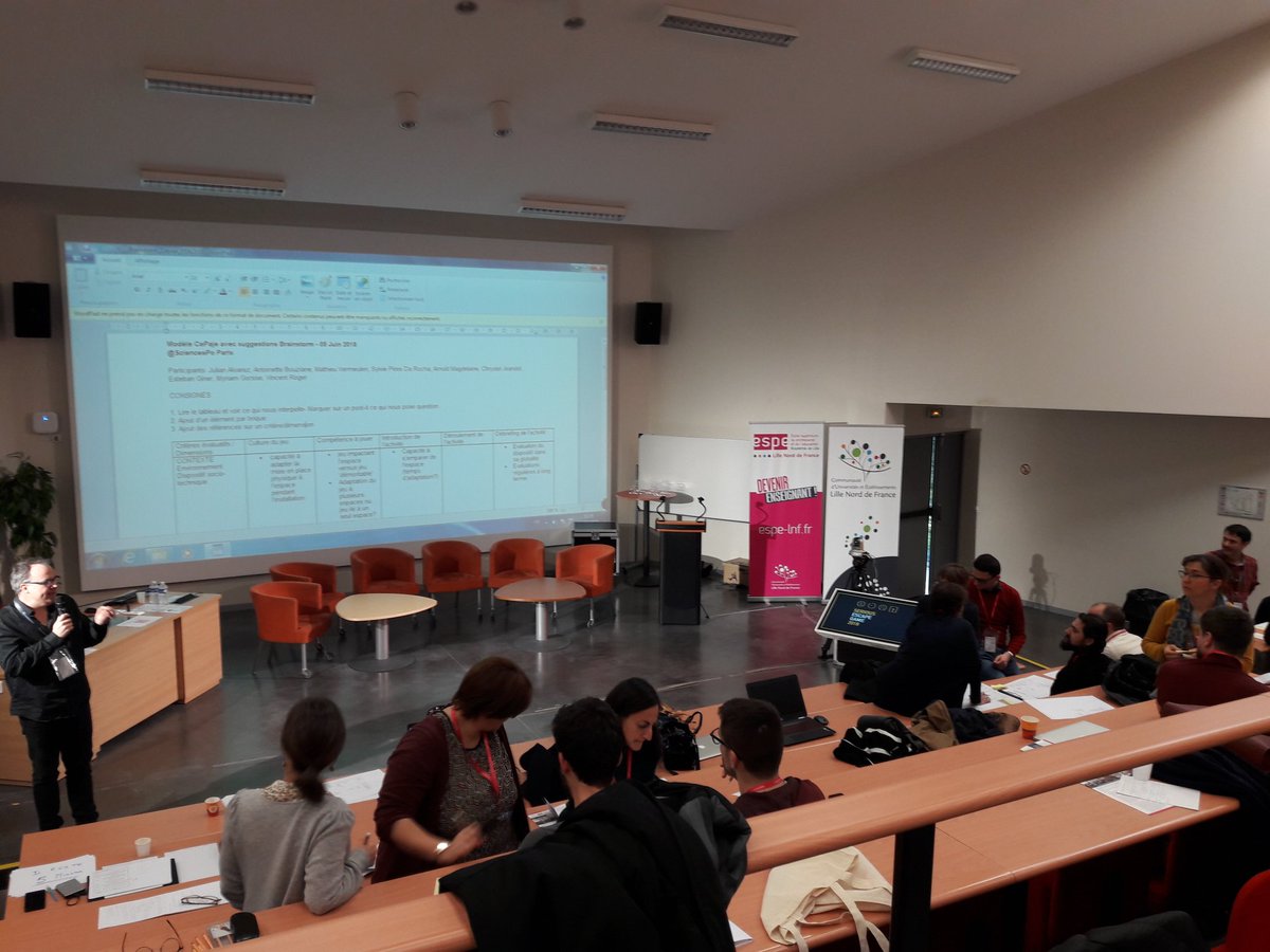 CTempier's tweet image. Atelier collectif autour du modèle Cepaje #SEG_2018 #seriousgames quels critères d'#evaluation des #seriousgames ?
