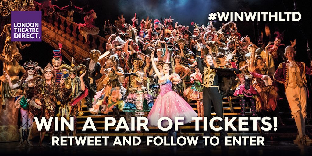 🎄🎁 🎭 COMPETITION ALERT! 🎭 🎁🎄 Fancy winning a pair of tickets to see The Phantom of the Opera in London's West End? Simply RT & FOLLOW to be in with a chance to win! Winner announced Dec 24 - good luck everyone! #WinWithLTD #ChristmasCountdown - bit.ly/2PInjw6