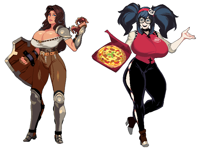 ...other nsfw gamedev cameos from #Almastrigga and #pizza_thot #nsfw #gamed...