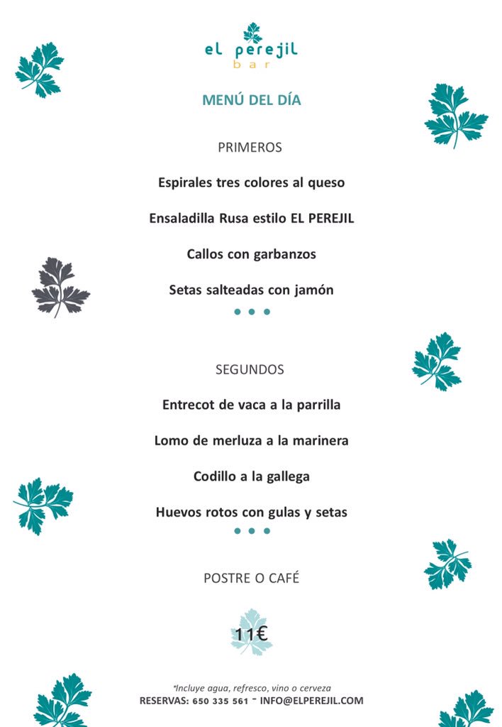 El Perejil Restaurante tweet media