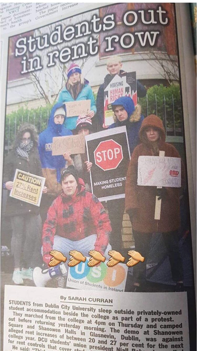 sorcham12's tweet photo. 2. Shanowen increasing their prices flipped a switch in DCU student engagement. Quickly we found ourselves part of the ‘student movement’ &amp; before long realised the power of the student voice. Hashtags followed.. #ShanowenShakedown #StudentLockOut #Educationls #SaveOurShepherd https://t.co/4lfMcQaMMa