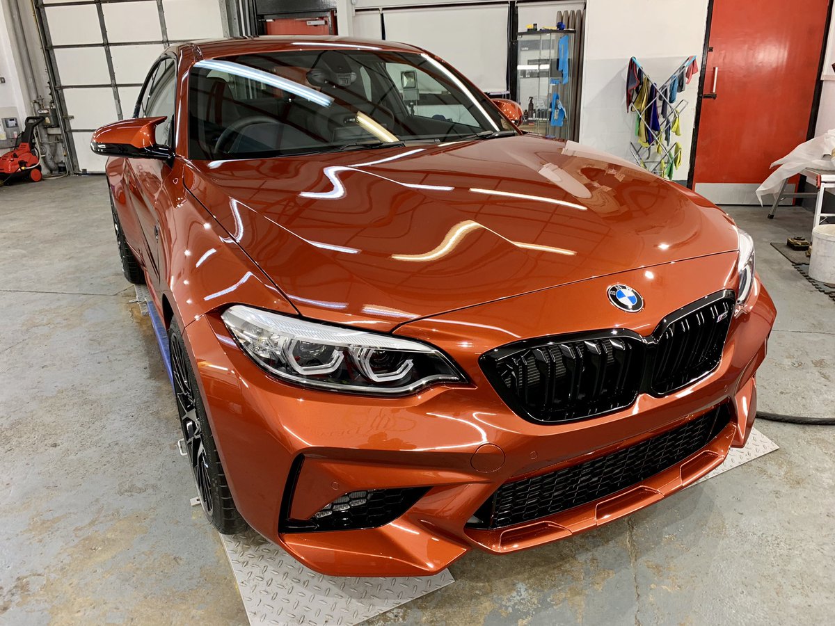 ARDetailing1's tweet photo. Bmw M2 comp following #xpel ultimate plus paint protection film application to full front end and sideskirt package. #detail #detailing #ardetailing #glasgow #bmw #bmwm2 #bmwm2competition #xpel #xpelultimate #ppf #paintprotection https://t.co/rWAQrMEe99