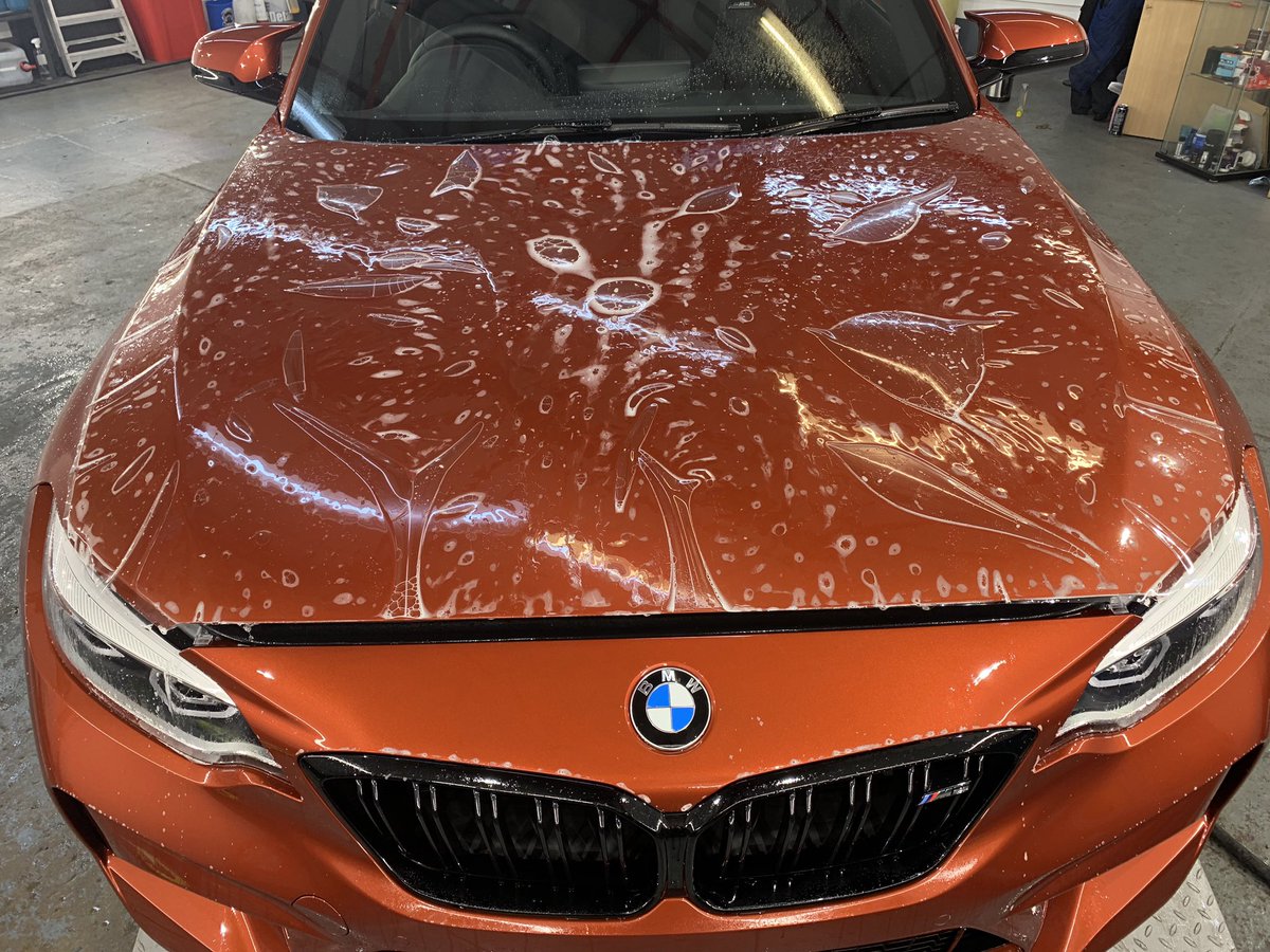 ARDetailing1's tweet photo. Bmw m2 comp following Xpel ppf application. https://t.co/eKlJjtiFIM