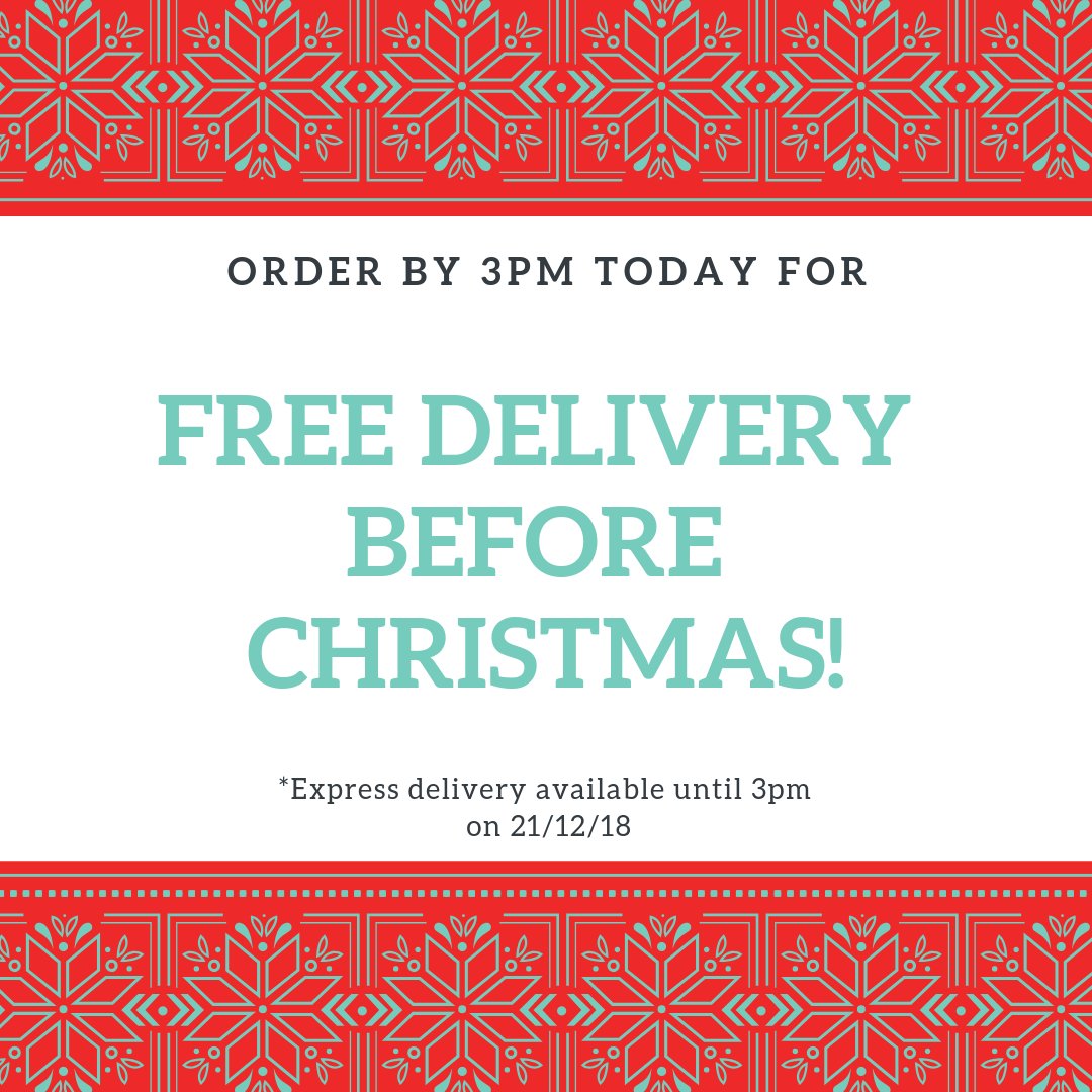 instantecare's tweet photo. Today is your last chance to get your medication delivered before Christmas via Free Delivery*

Order by 3pm today!

*Please note: we may require additional information to complete your order which could delay dispatch.

#OnlinePharmacy #MerryChristmas #FreeDelivery #InstanteCare https://t.co/9rzIotoymt