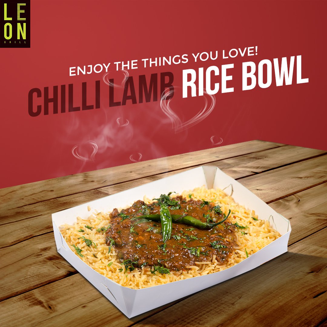 leon_grill's tweet photo. For all the rice bugs in the house, fall in love with our chilli lamb rice bowl.
#LeonGrill #Bangalore #RiceBowl #Foodgasm #bangalorefooddairies #sobangalore #bangalorebelly https://t.co/SHEGsUC5kc