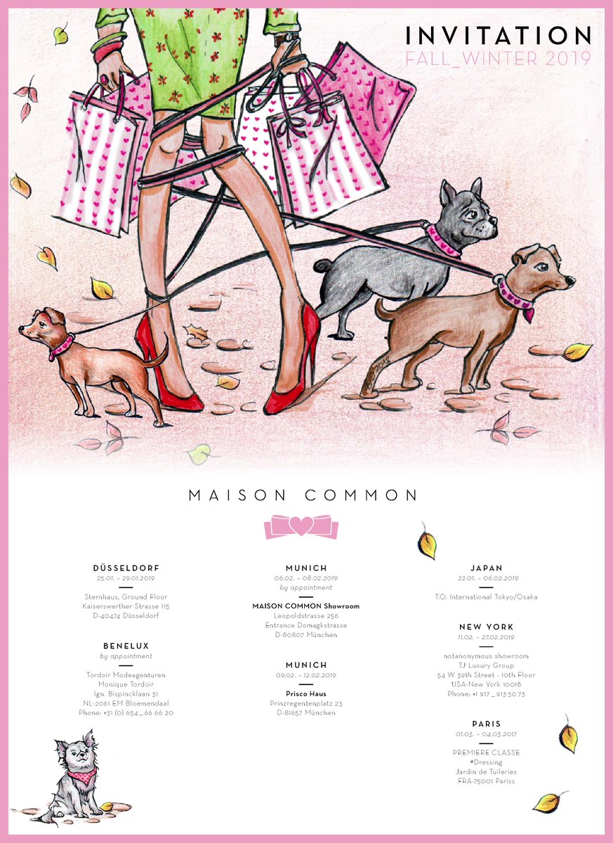 maison_common's tweet photo. Presentation Fall Winter 2019 Collection CPD Düsseldorf - https://t.co/bd1EvM1cOr https://t.co/fZWcmrsO3s