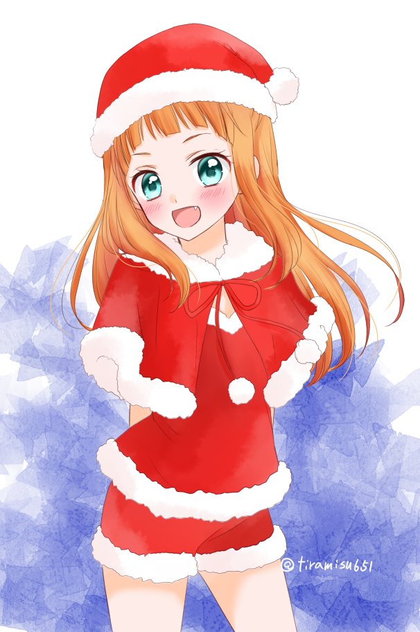 「あこサンタ 」|てぃらみすのイラスト