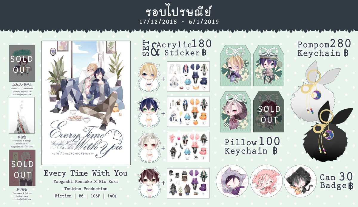 jitose_dropz's tweet photo. 📌📌📌
เปิดรอบปณ.ของจากงาน #SSRGACHA ค่ะ✨
ราคาไม่รวมค่าส่งขั้นต่ำ ลทบ 30 / EMS 50
จองและสอบถามเลขบัญชีได้ทาง dm
กรุณาโอนเงินภายใน 3 วันหลังจอง
ส่งของสัปดาห์ละครั้ง ตามลำดับการโอนนะคะ
เปิดถึงวันที่ 6/01/2019 ค่ะ
ดูภาพสินค้าจริงได้ที่
https://t.co/KOGrdIDBOl
สอบถามได้เลยค่ะ https://t.co/u3jaDI5TYU