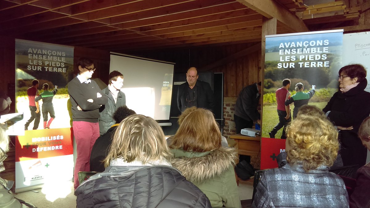 Jeunesagri76's tweet photo. Lancement officiel des élections chambres d'agriculture par #JA76+FNSEA76
Réunis pour présenter le projet de mandature.
#lespiedssurterre https://t.co/XoB8AiGlsW