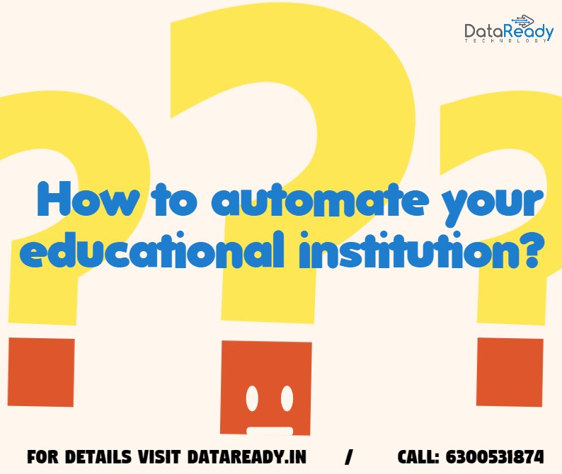 DataReadyTech's tweet image. Data Ready&apos;s #SmartSchoolApp is “SMART” solution to transform your educational institution to advance level. 
Details here.. bit.ly/2QCO2j8