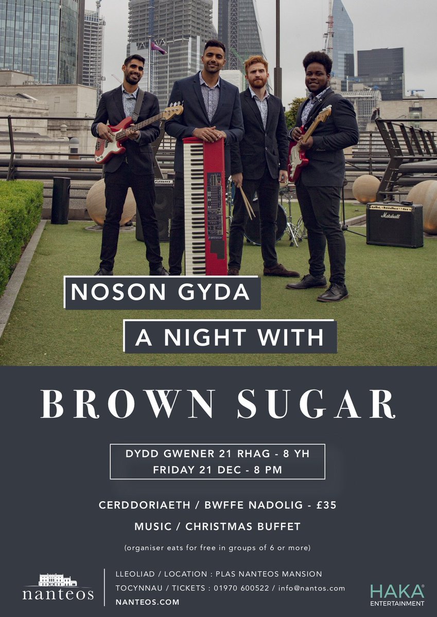 hakaentertain's tweet photo. Our Xmas party doesn't start until 7pm on Friday so even if you're out for lunch, this is the perfect event if you're looking to carry on the party after!

Contact @nanteosmansion directly for tickets or email enquiries@hakaentertainment.co.uk

#hakristmasparty #ceredigionevents https://t.co/oVAu05292N