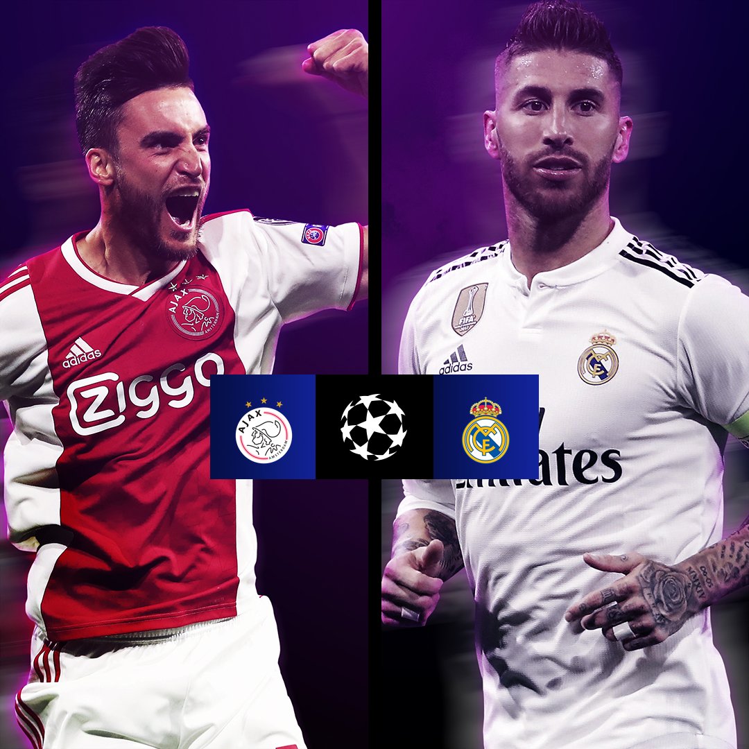 Official: Real Madrid will face Ajax in the Champions League Round of 16! #UCLDraw #HalaMadrid