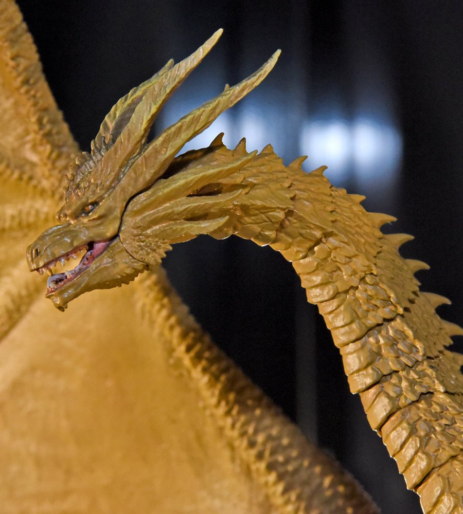 sh monsterarts godzilla king of the monsters king ghidorah