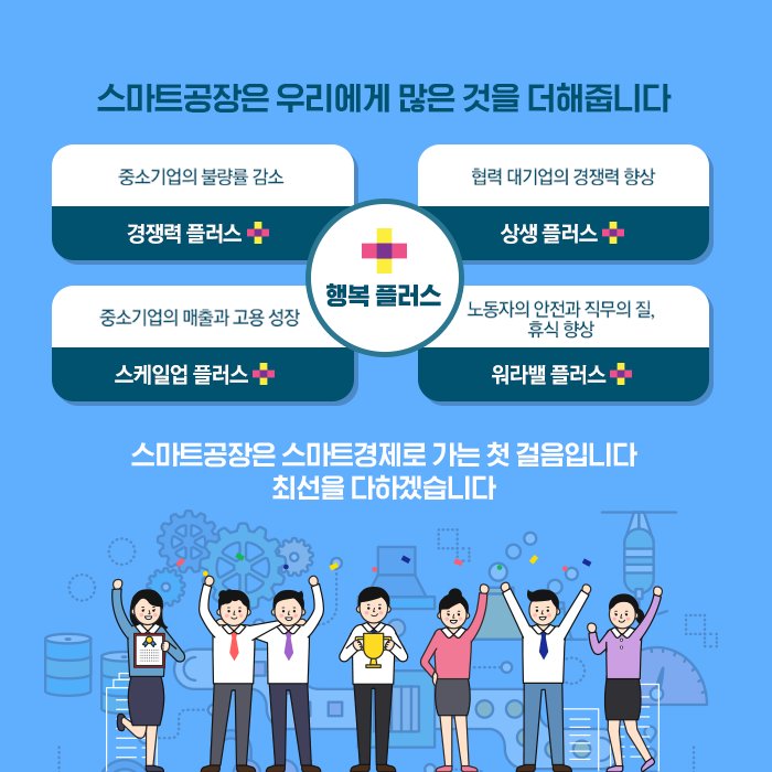 bizinfo1357's tweet photo. 스마트공장 3만개 구축, 스마트 제조혁신으로 중소기업 제조강국 만들겠습니다 
스마트공장 보급을 넘어 우리나라 제조혁신을 이끌고 우리 경제의 신성장동력이 될 수 있도록 '스마트 제조혁신'을 추진합니다

카드뉴스 보러가기☞https://t.co/uj28NXsxsX https://t.co/oKODkyXSDe