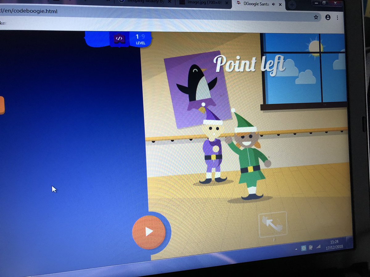KirktonPS's tweet photo. Elfie is resting in the sleigh, heβs been dancing with the elves in Santaβs Village. Elfie has challenged P1-3 to a dance challenge, weβre using our coding skills to help the elves dance #ElfSTEAM #STEAM #ElfontheShelf #DigiLearnScot https://t.co/fb8ewbNv4f https://t.co/2GwghmHrTj