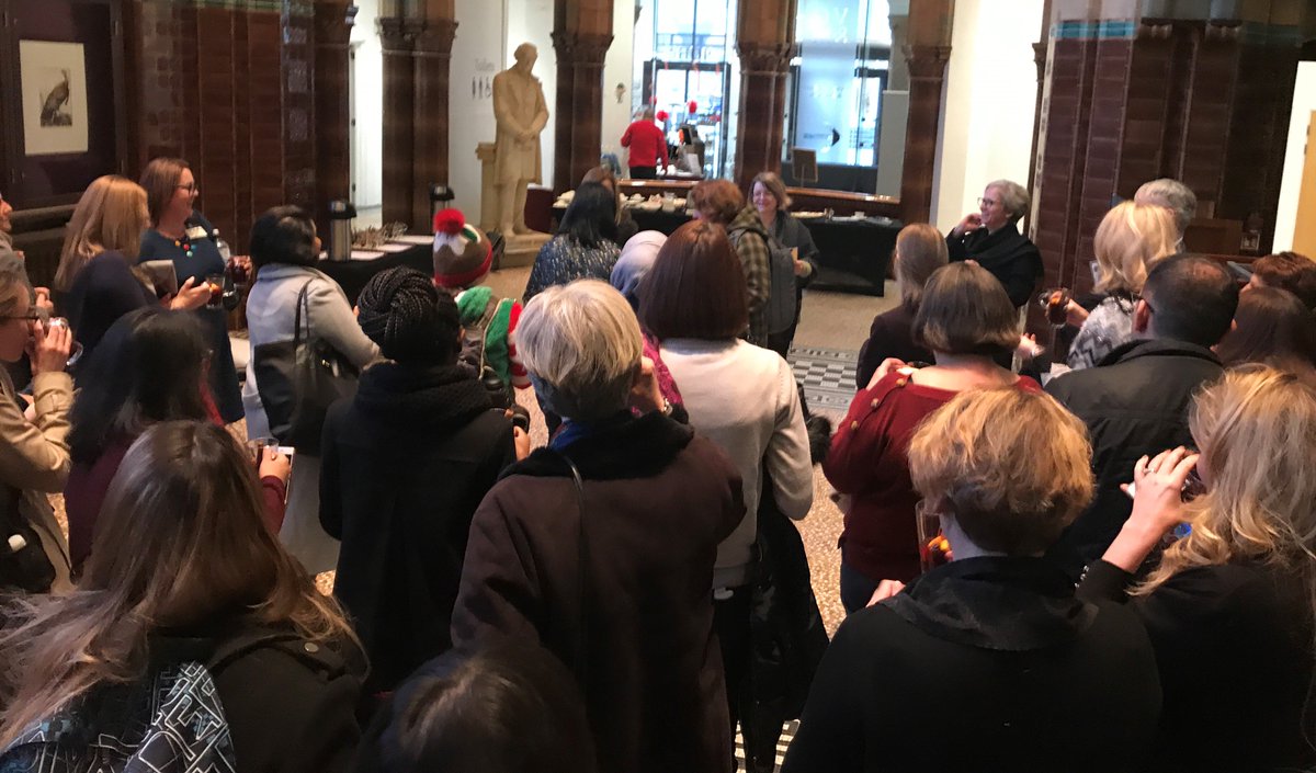 Image of delegates at the Women in Vision conference on Friday 14th December.